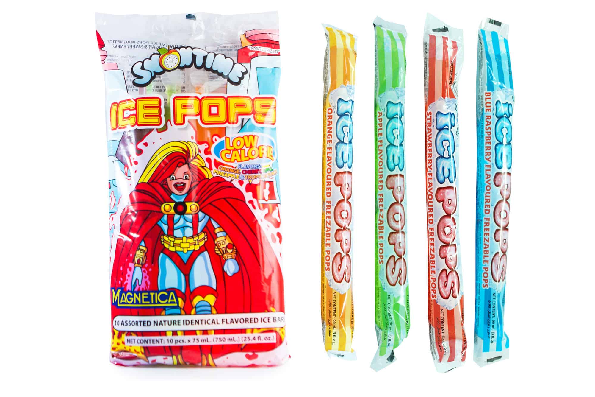 Snowtime Icepops 75ml And 90ml Miesto International Foods Corporation 5226